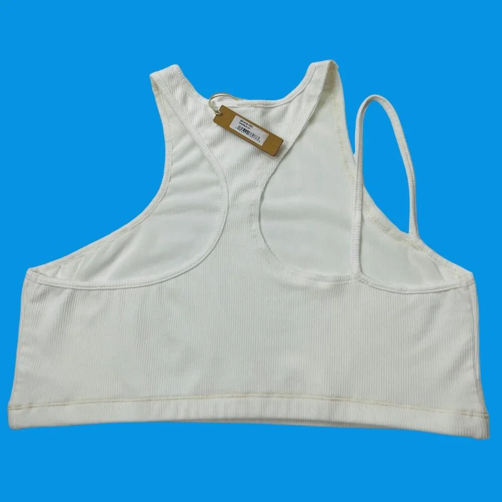 SKIMS Soft Lounge Cut‎ Out Racerback Bralette Marble 3X